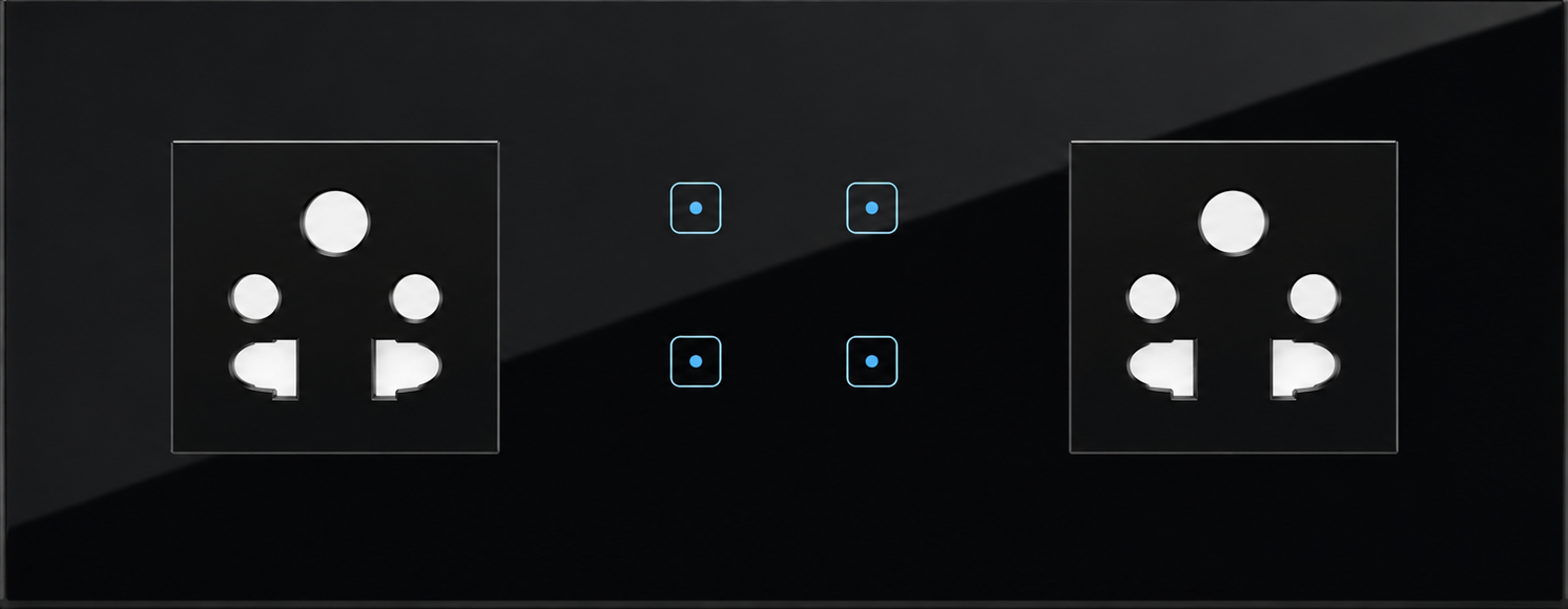 4 Switch, 2 Sockets