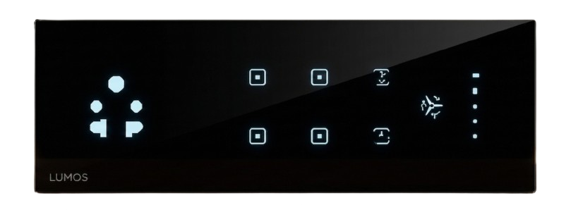 6 Switch, 1 Fan, 1 Socket