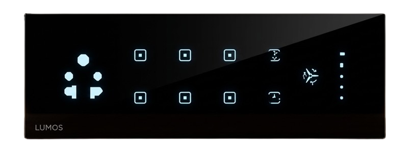 Lumos 8 Switch 1 Fan 1 Socket